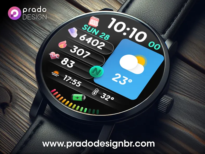 PRADO 67 Digital Watch Face screenshot 7
