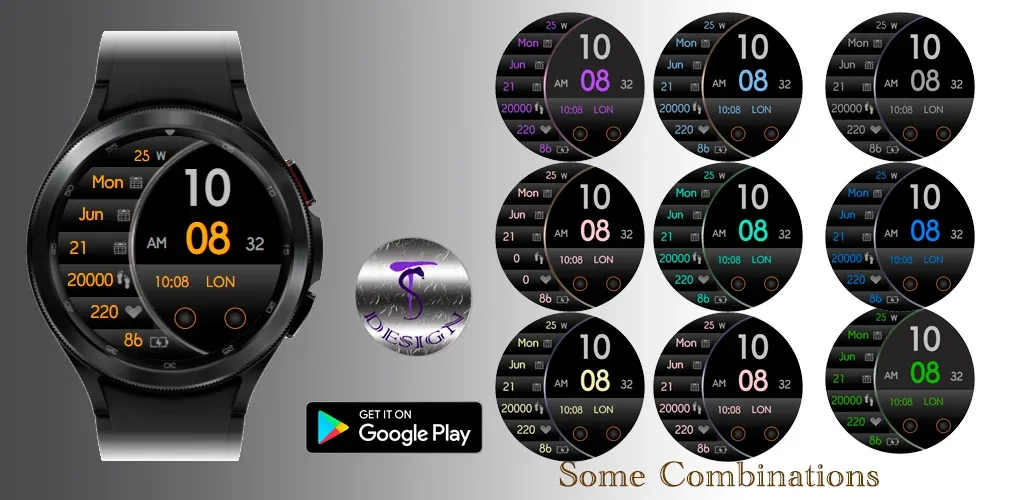 TSD30 Watch Face for Wear OS screenshot 3