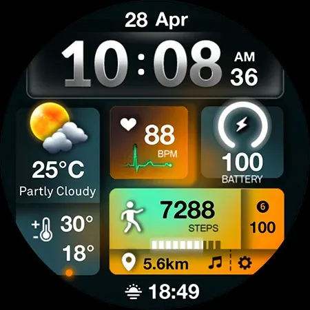 ML2U 241 Watch Face screenshot 26