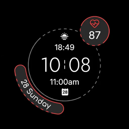 QuanTick 02 Minimal Watch Face screenshot 31
