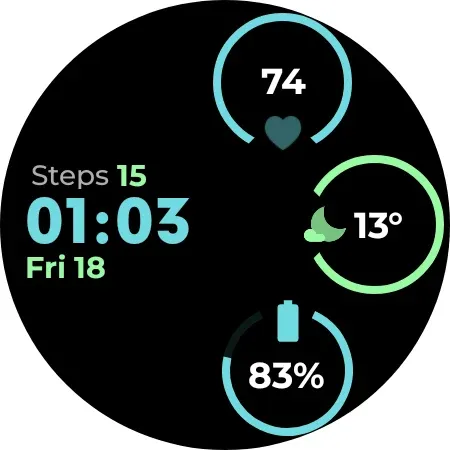 CC Clean 16 Watch Face screenshot 14