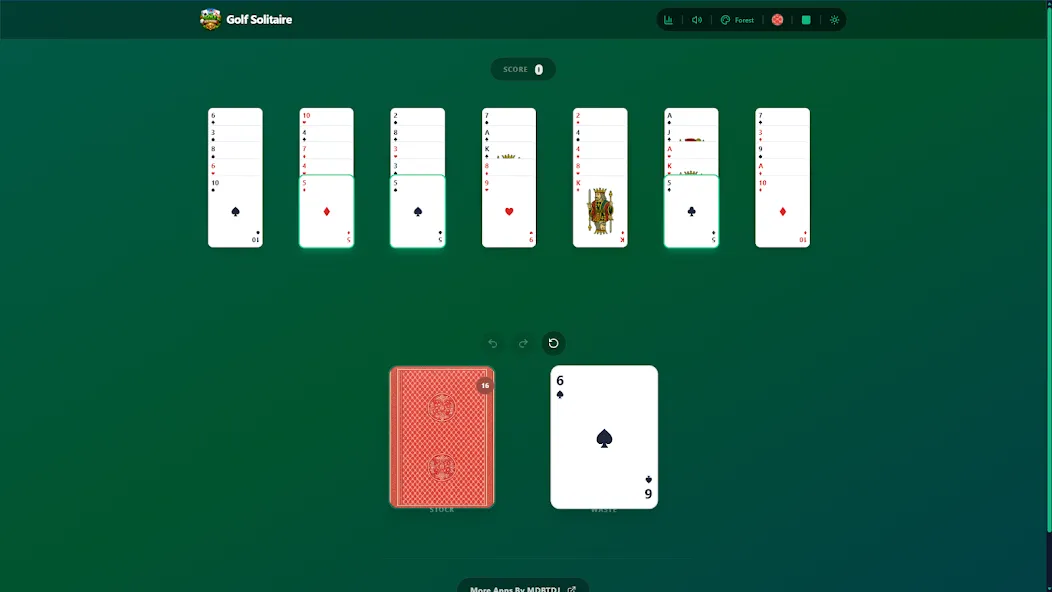 Golf Solitaire Offline Master screenshot 26