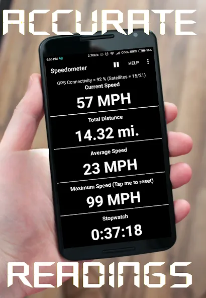 GPS Speedometer: Speed Tracker screenshot 1