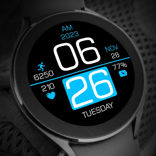 Key108 Digital Watch Face screenshot 6