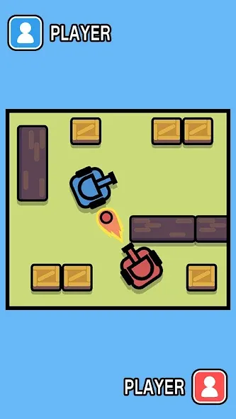 Tischtennis - 2 Player Games screenshot 4