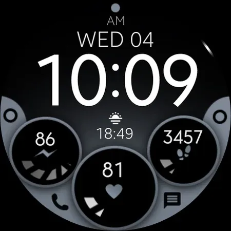 Sapphire Digital Watch Face screenshot 9