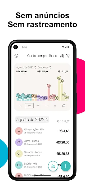 Monee - Finanças & Budget screenshot 2