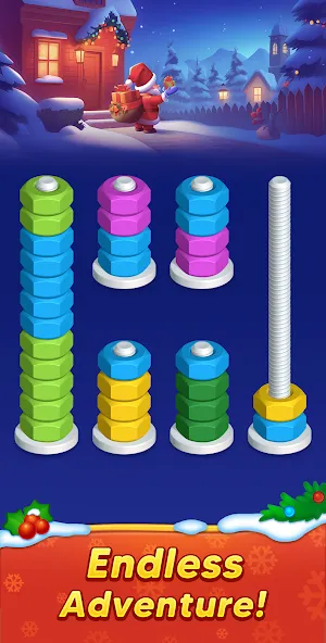 Nuts Sort! Story Puzzle Game screenshot 2