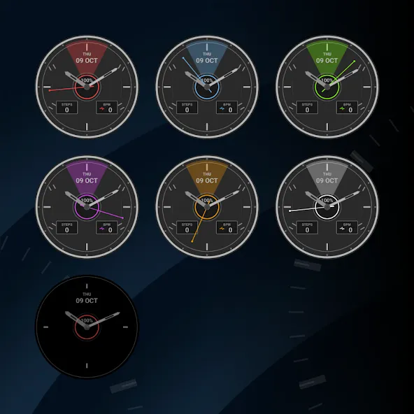 Industrial Metal - watch face screenshot 3