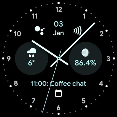 Analog PRO: Watch face screenshot 8