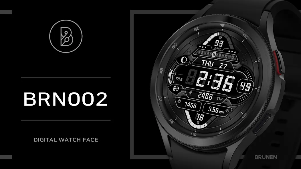 BRN002 : Watch Face screenshot 1