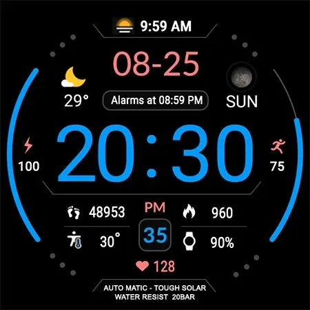 ACRO ACT G Watchface screenshot 26
