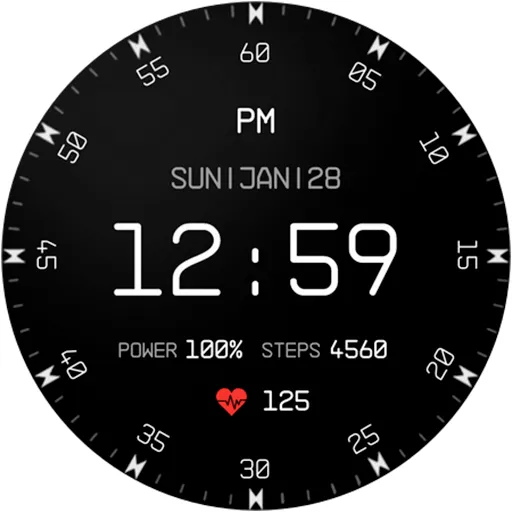 MW12 Minimal Digital Watch screenshot 17