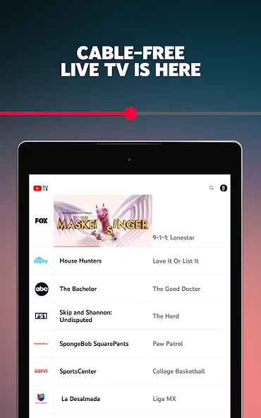 YouTube TV: Live TV & more screenshot 6