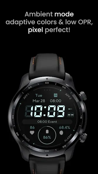 Marine Digital: Watch face screenshot 6