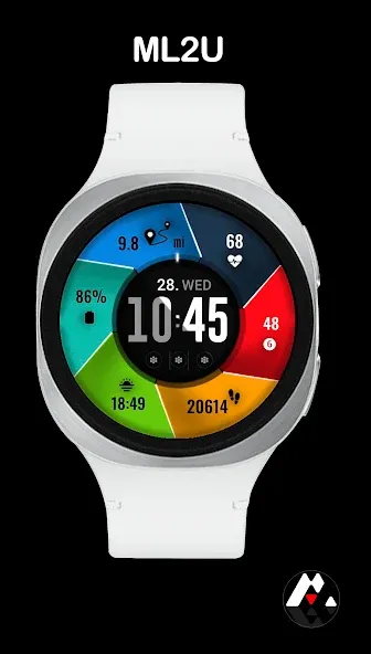 ML2U 95 Watch Face screenshot 1