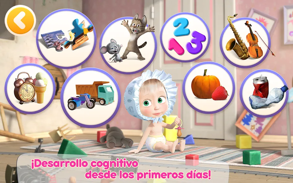 Masha y el Oso: Juego de Bebes screenshot 9