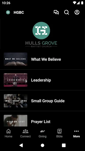 Hulls Grove Baptist Church screenshot 3
