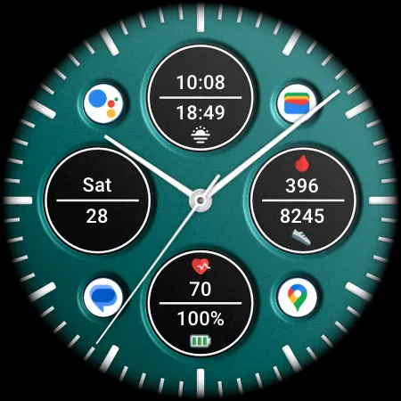 DADAM127: Analog Watch Face screenshot 22