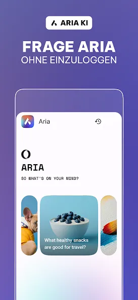 Opera Browser beta mit KI screenshot 2