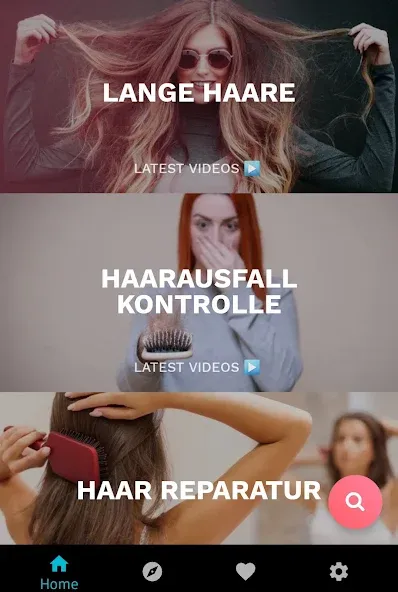 Haarpflege App Deutsch screenshot 1