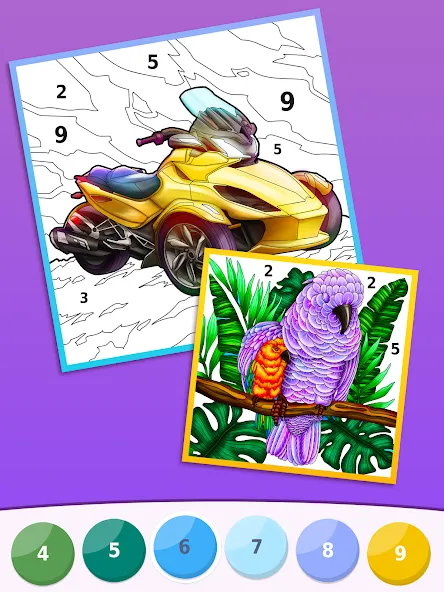 Relax: colorear por número screenshot 14