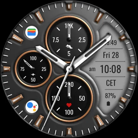DADAM100: Hybrid Watch Face screenshot 21