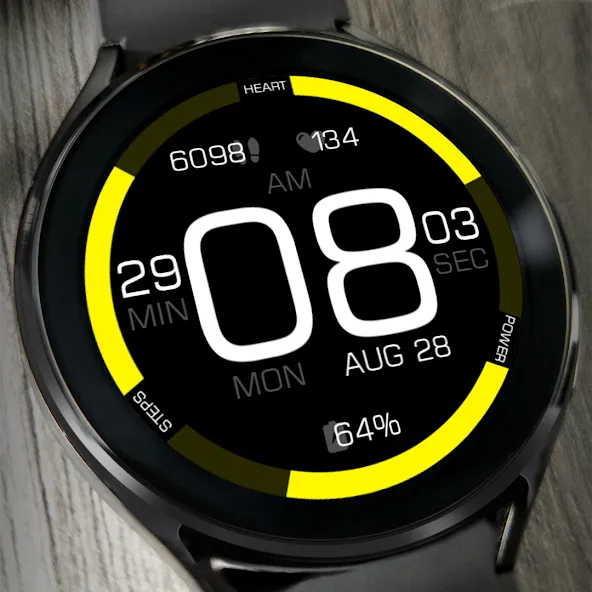 Key089 Digital Watch Face screenshot 3