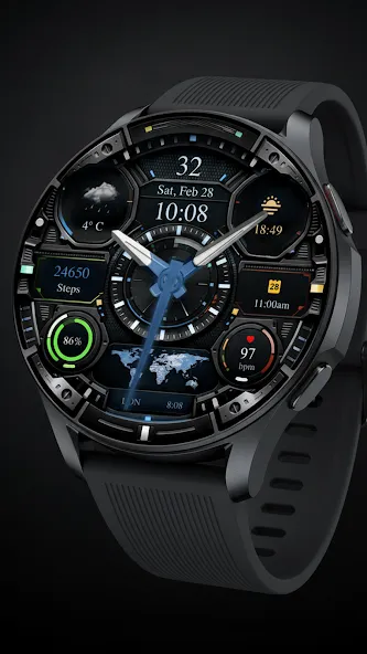 ChronoSphere watchface mono17 screenshot 7