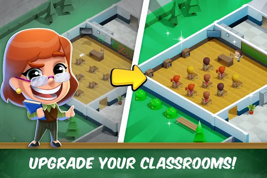Idle High School Tycoon screenshot 1