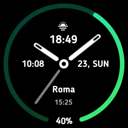Spectrum Watch Face Wear OS screenshot 9