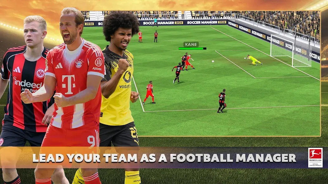 Soccer Manager 2026 - Football screenshot 1