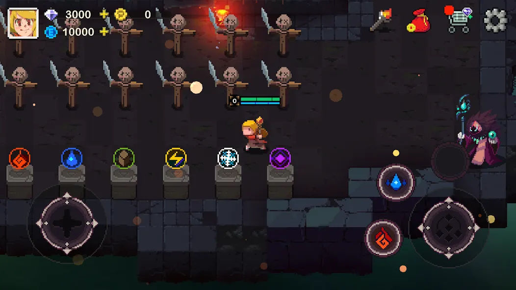 Elemental Dungeon: Roguelike screenshot 2