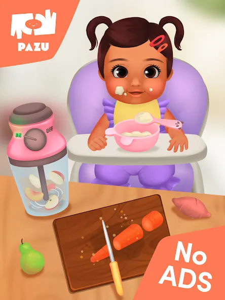 Juego de cuidado del bebé screenshot 10