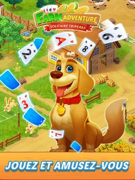 Solitaire : Tripeaks Fermière screenshot 8