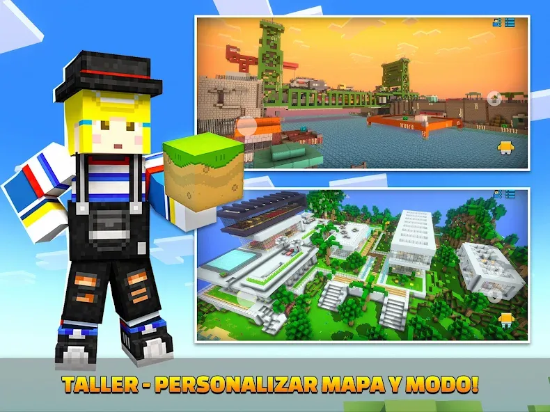 Cops N Robbers:Pixel Craft Gun screenshot 12