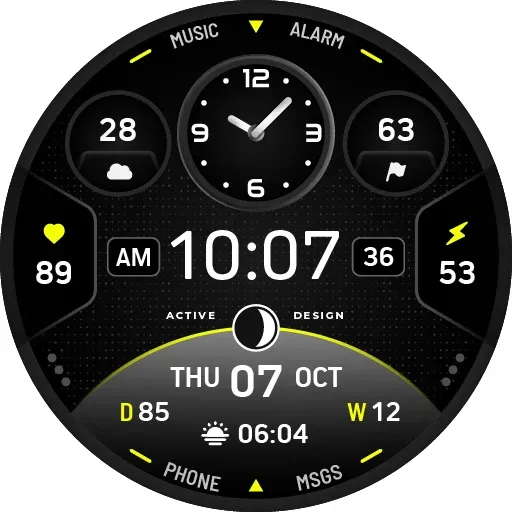 Odyssey 2: Hybrid Watch Face screenshot 42