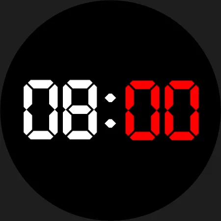 Digital Watch Face Key 014 screenshot 26
