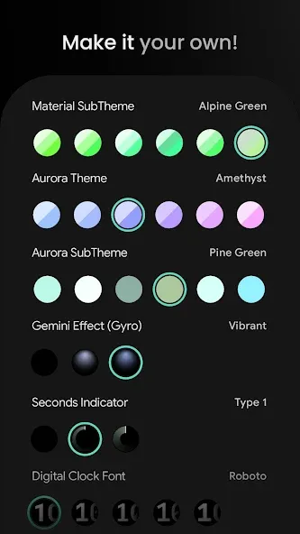 Expressive Watch Face screenshot 3