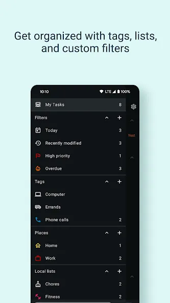 Tasks.org: Aufgabenlisten screenshot 2