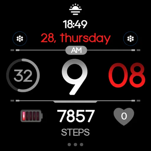 OMG 458 - Minimal Watch Face screenshot 27