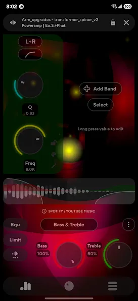 Poweramp Equalizer screenshot 8