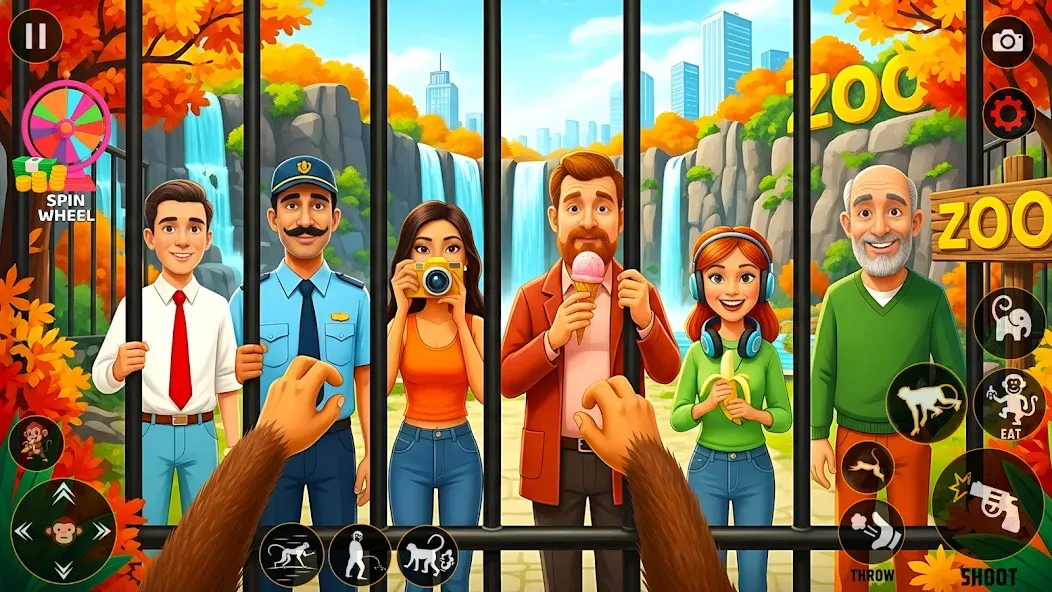 I Am Prankster Monkey Zoo screenshot 8