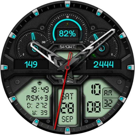 Hybrid NIKANA WS39 Watch face screenshot 19