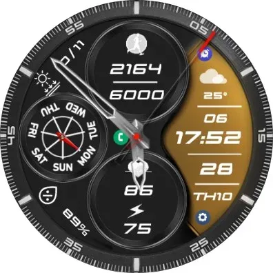 N-SPORT709 AnalogC Watch Face screenshot 9