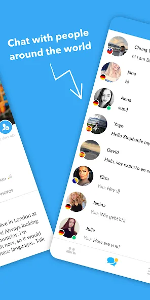 Interpals: Friends & Languages screenshot 2