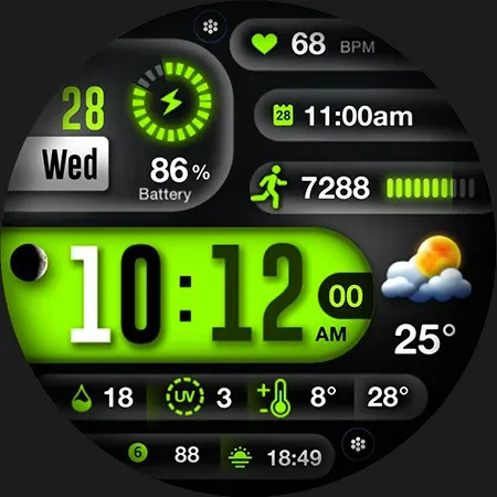 ML2U 256 Watch Face screenshot 25