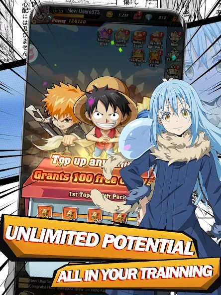 Manga Battle: Tiny Hero screenshot 15