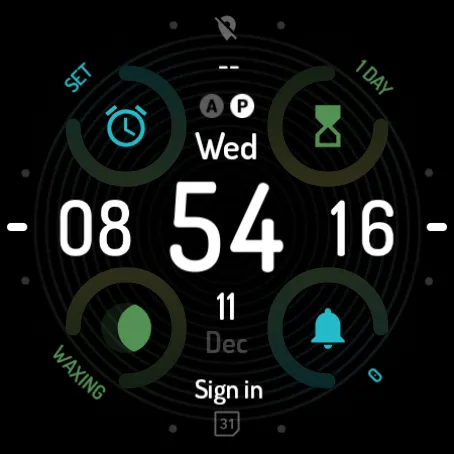 Colorful spin: Watch Face screenshot 8