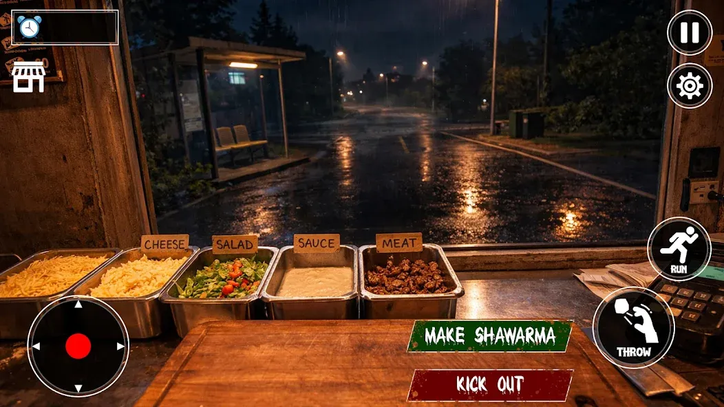 scary food shawarma shop screenshot 2